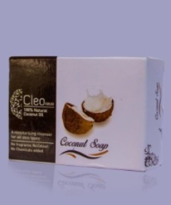 Cleo Nature Moisturizing Coconut Soap (120g)