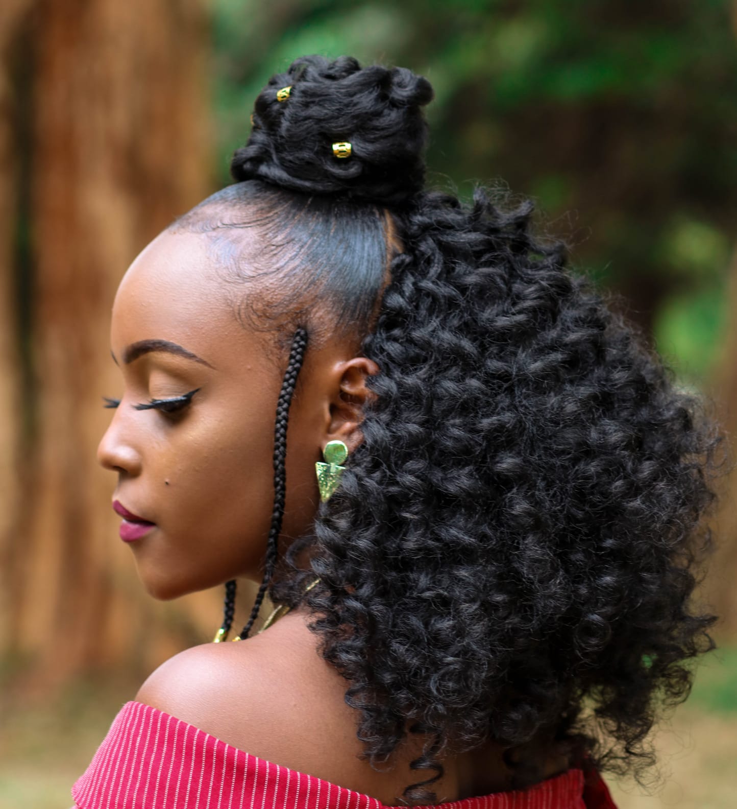 Jumpy Wand Curl - Natural Hair Kenya